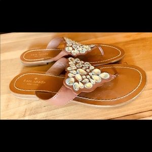 Kate Spade New York “Cora” Jeweled Sandal